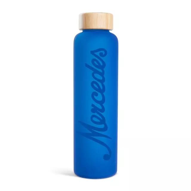 152431900 - : Mer 18oz  Glass Bottle With Bamboo Lid C for Mercedes-Benz Image