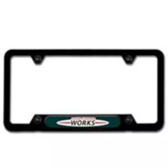 82122148727 - Exterior: License Plate Frame - Polished for Mini Image