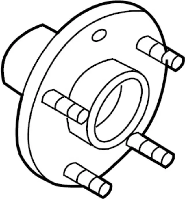 D020224U1KNW - : Value Advantage™ HUB KIT REAR (ASSY + BEARING+NUT+PIN ) for Infiniti Image