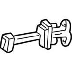 F87Z1327204AA - Body: Door Check for Ford: Ranger Image