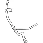 F1FZ8B504G - : Inter-Cooler Hose for Ford: Escape Image