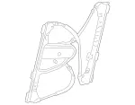 2037204046 - : Window Regulator for Mercedes-Benz Image