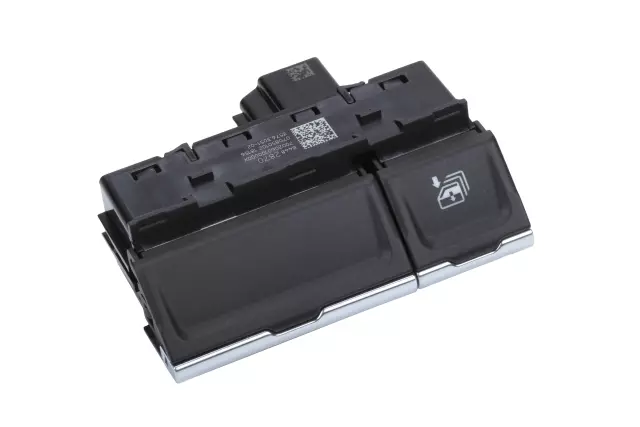 84482870 - : Black Driver Side Instrument Panel Center Accessory Switch for Chevrolet: Silverado 1500, Silverado 1500 LTD, Silverado 2500 HD, Silverado 3500 HD | GMC: Sierra 1500, Sierra 3500 HD Image