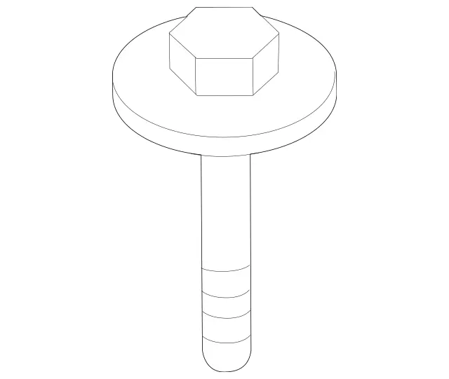 9906818 - Electrical System: Hexagon Head Screw for Mercedes-Benz: 180A, 180b, 220a, A220, A35 AMG, CLA250, CLA35 AMG, CLA45 AMG, CLA45 AMG S, EQB 250+, EQB 300, EQB 350, G500, G550, G580, G63 AMG, GLA250, GLA35 AMG, GLA45 AMG, GLB250, GLB35 AMG Image image