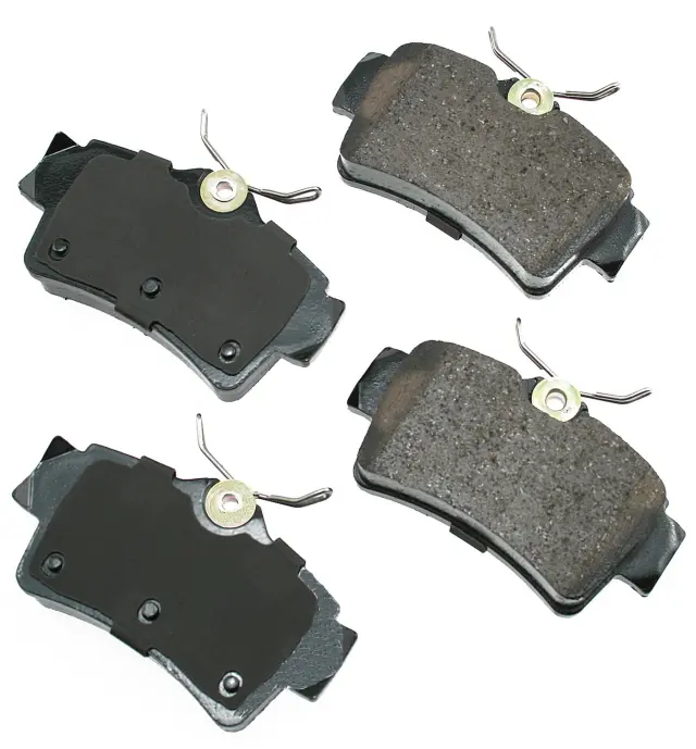ACT627 - : Akebono ProACT Ultra Premium Ceramic Disc Brake Pad Kit for AKEBONO Image