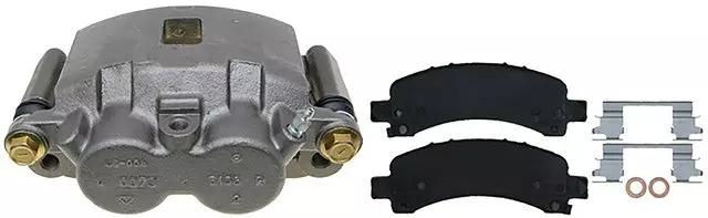 Caliper Assembly, Rear Brake (W/ Brake     Pads) (Remanufactured) - GM (19306632)