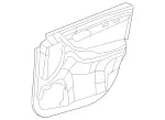 25172003707H20 - Body: Door Trim Panel for Mercedes-Benz Image