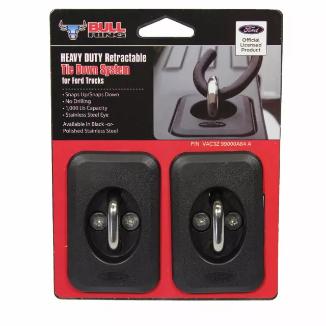 vac3z-99000a64-a 2004 2005 2006 2007 2008 2009 2010 2011 2012 2013 2014 Ford F150 Bed Hooks - Ford (VAC3Z-99000A64-A)