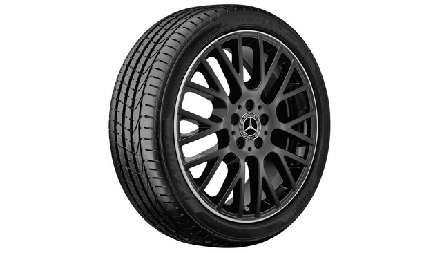 1674012100657X72 - : Wheel Alloy 19 multi-spoke - Black R84 for Mercedes-Benz Image
