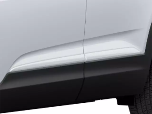 42766759 - Exterior: Front and Rear Door Moldings - Summit White for GM Image