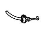 F77Z9A758YA - Fuel System: Throttle Cable for Ford: Explorer, Ranger Image