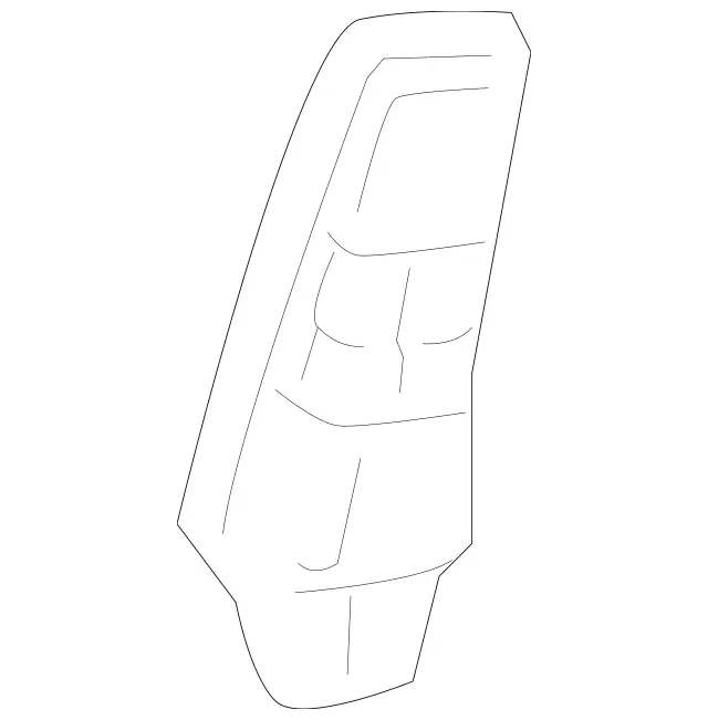 2128870245 - Attachment Parts: Baffle for Mercedes-Benz: E250, E350, E400, E550, E63 AMG, E63 AMG S, GLC300, GLC43 AMG, GLC63 AMG, GLC63 AMG S, GLE350, GLE450, GLE450e, GLE53 AMG, GLE580, GLE63 AMG S, GLS450, GLS580, GLS63 AMG, Maybach GLS600 Image image