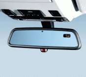 51950421324 - : Rear-View Mirror With Compass for BMW Image