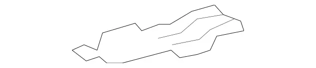 2046805100 - Exhaust System: Shielding for Mercedes-Benz: C250 Image