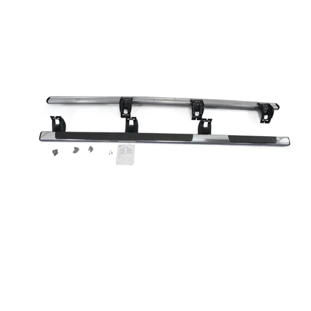 82213605AC - Exterior Accessories: Stainless Steel Wheel To Wheel Tubular Side Steps For Crew Cab With 8' Bed for Mopar Image