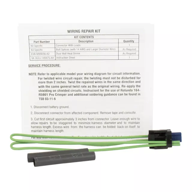 CU2Z14S411AKA - : Wire Assembly for Ford Image