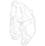 1392230100 - : Lower Mount for Mercedes-Benz Image