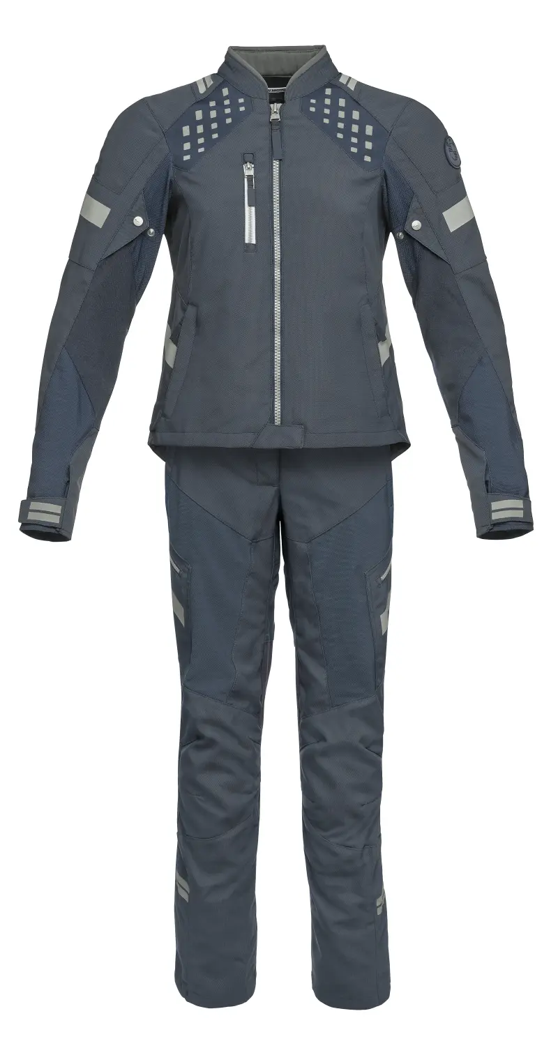 MLA UNIFORM BMW Motorrad メンズ 車 テクニカルスタッフ ユニフォーム つなぎ 作業着 オールインワン 紺×白×ピンク サイズLL ジャケットのみ BMW Motorrad テクニカルスタッフ ユニフォーム