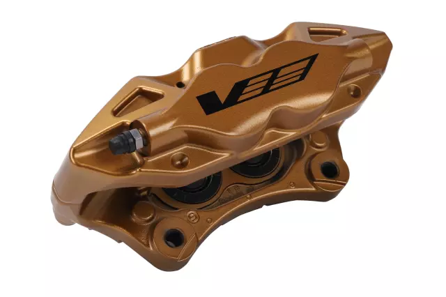 23131828 - : Gold Rear Passenger Side Disc Brake Caliper Assembly for Cadillac: ATS Image