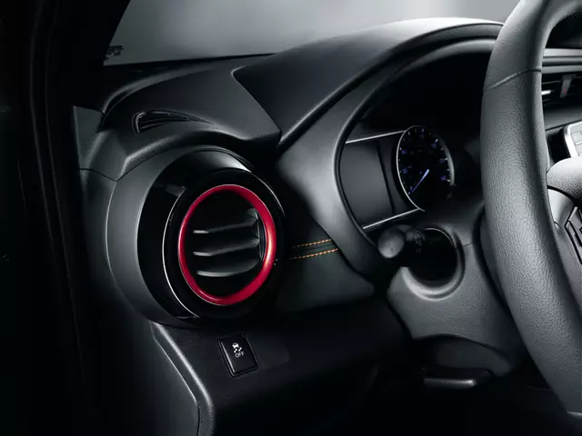 Interior Trim, Air Vent Rings, Red - Nissan (T99G3-5RL0D)