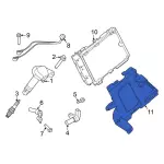 LK4Z12A659B - : Engine Control Module (ECM) Bracket for Ford Image