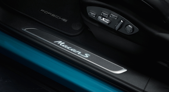 95B044812 - Exterior: 2020-2021 Porsche Macan - Door Entry Guards for Porsche: Macan Image