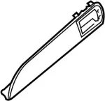 682209GA2D - Body: Trim Cover for INFINITI: QX56 Image