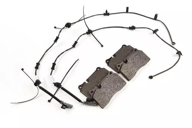 Rear Disc Brake Pad Set with Wear Sensors - GM (22990625)