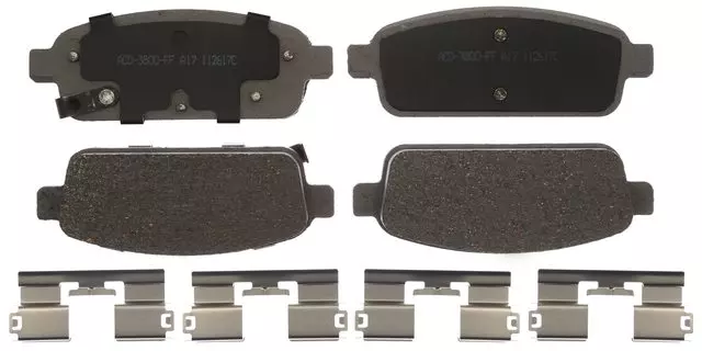 19386949 - Unclassified: Ceramic Rear Disc Brake Pad Set for GM Image