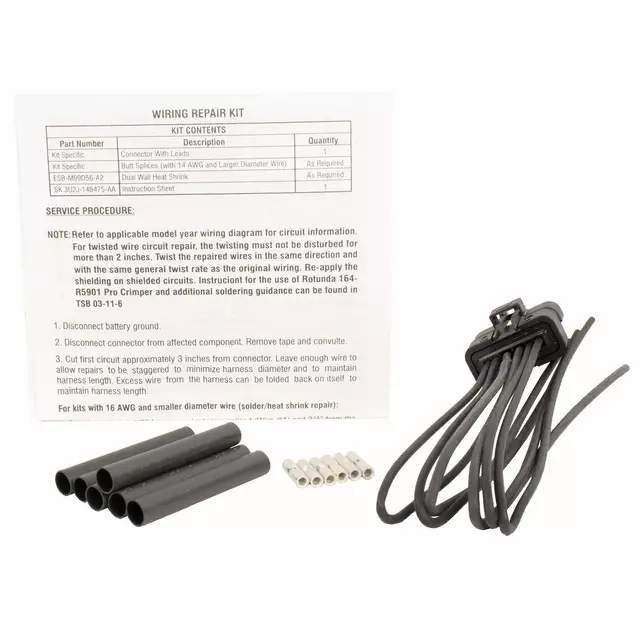 GU2Z14S411BA - : Wire Assembly for Ford Image