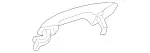 9976055019897 - : Handle, Outside for Mercedes-Benz Image
