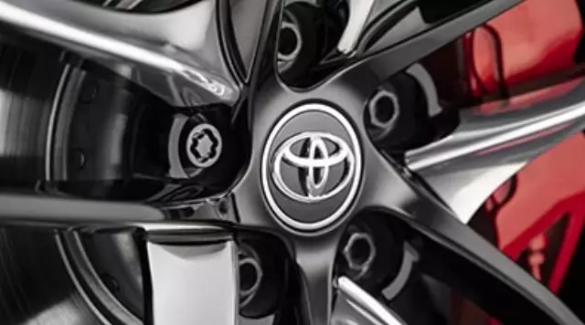 PT276C120002 - : Wheel Locks, Black for Toyota: GR Supra Image