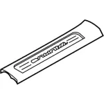 AG1Z5413208BC - Body: Front Sill Plate for Ford: Taurus Image