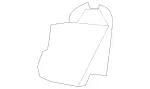 25192438378K67 - Body: Inner Cover for Mercedes-Benz Image