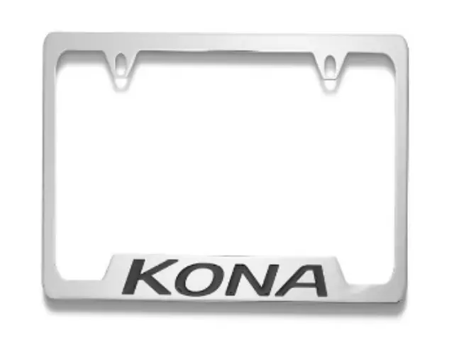 J9F39AM000 - Exterior: 2019-2023 Hyundai - License Plate Frame, Thick Frame Kona Logo for Hyundai: Kona, Kona Electric Image