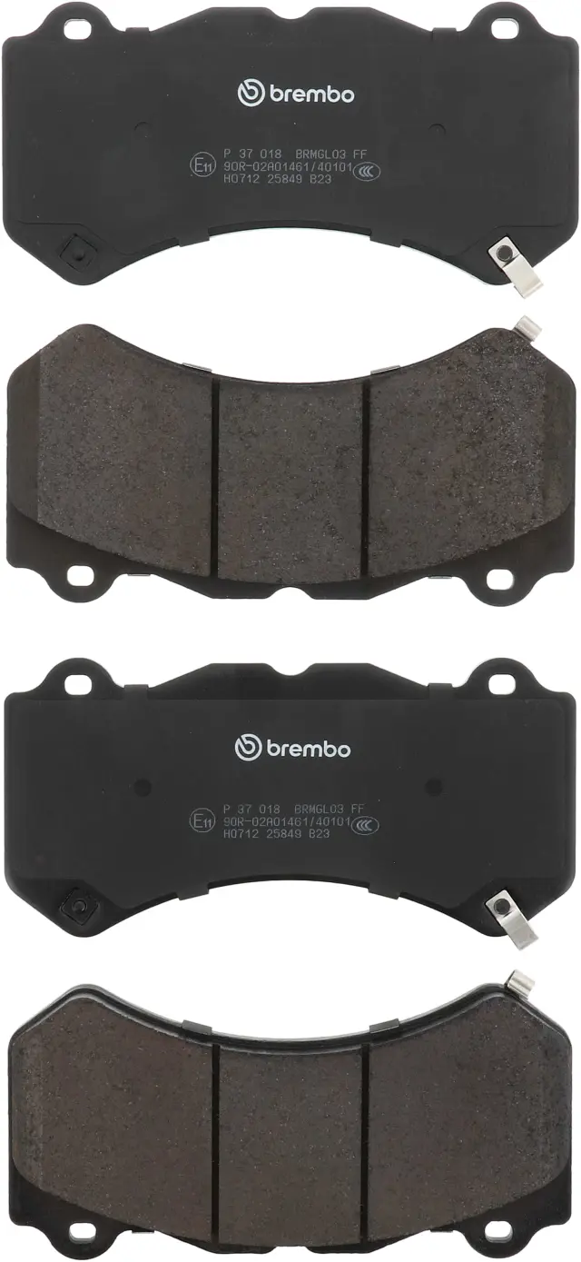 P37018 - Brake: Premium Low-Met OE Equivalent Pad for Brembo Image