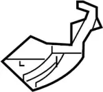 6540140U00 - : Hinge for INFINITI: I30 Image