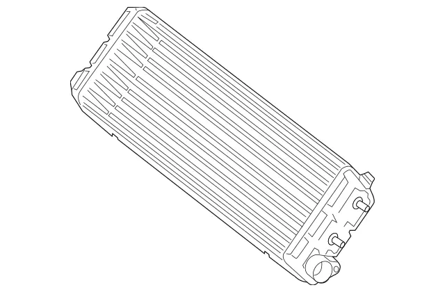 2305001200 - Radiator: Oil Cooler for Mercedes-Benz: C63 AMG, SL63 AMG, SL65 AMG Image image