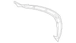 20369026257E63 - Body: Rear Pillar Trim for Mercedes-Benz: C 240, C 320 Image image