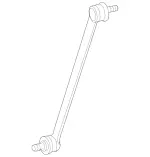 2213280134 - Rear Axle: Rod for Mercedes-Benz: CL65 AMG Image