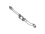 2C2Z3A131AA - Steering: Steering Drag Link for Ford: E-550 Super Duty Image