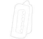 22069002791A26 - : Ornamental Molding for Mercedes-Benz Image