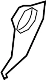 884086TA1A - Body: Recline Cover for Infiniti Image