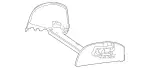 2059107738 - Driver Seat: Stiffener for Mercedes-Benz: C350e, C400, C43 AMG, C450 AMG, C63 AMG, C63 AMG S, E300, E350, E43 AMG, E53 AMG, E63 AMG S Image