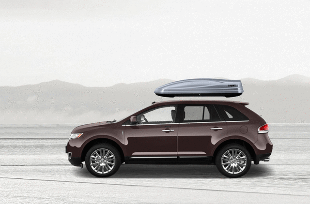 2020-2024 Ford Large Roof Mounted Luggage Cargo Box - Large - 74 X 36 X 16.5 - Ford (VM1PZ7855100J)