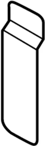 88704CG001 - Body: Lid Lining for INFINITI: FX35, FX45 Image