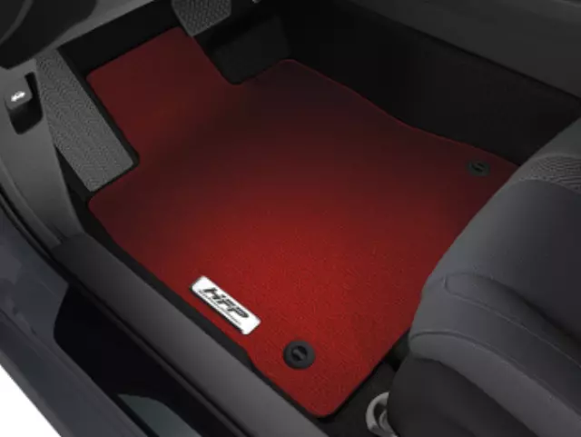 8P15TGG110A - Interior: 2017-2021 Honda Civic Factory Performance Floor Mats Red w/ HFP Logo for Honda: Civic Image