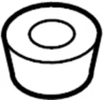 54588JK01A - Suspension: Cross-member Nut for Infiniti Image