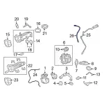 LC3Z5E145D - : Nox Sensor for Ford: F-250 Super Duty, F-350 Super Duty, F-450 Super Duty, F-550 Super Duty Image