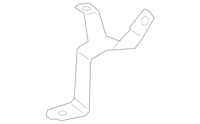 2045241540 - Chassis Sheet Metal Parts/Air Intake: Holder for Mercedes-Benz: C250, C300, C350, C63 AMG, E550 Image image